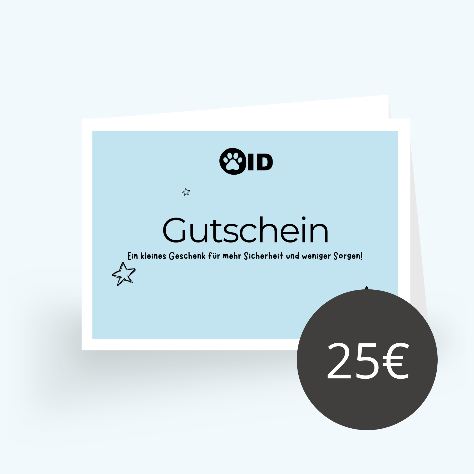 PetIdentity Gutschein – 25 € zum Selbstausdrucken